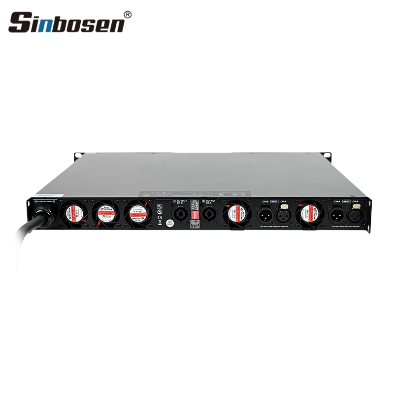 D2-4500 2 Channel Amplificador De Audio  20000 Watts 1u Digital Power Amplifier