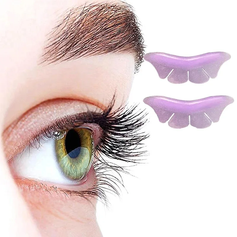 Professional Eye Shaped Perming Pads Lash Lift Silicone Eye Pad Eyelash Lift Pad Wholesale Lash Perm Roller Self-Sticky