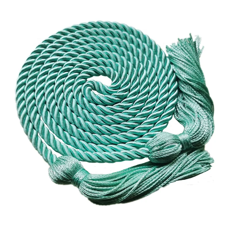 turquoise color  graduation honor cords graduation cords