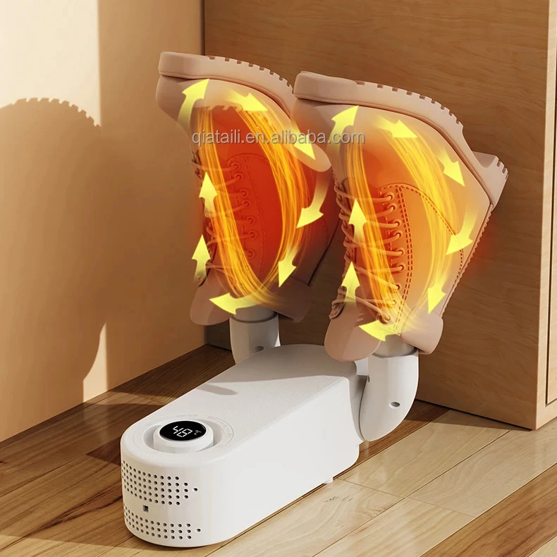 Winter Small Dryer Shoe Heater Foldable Heated Slippers 180W Smart Electric UV Boot Dryer Warmer Machine with Timing