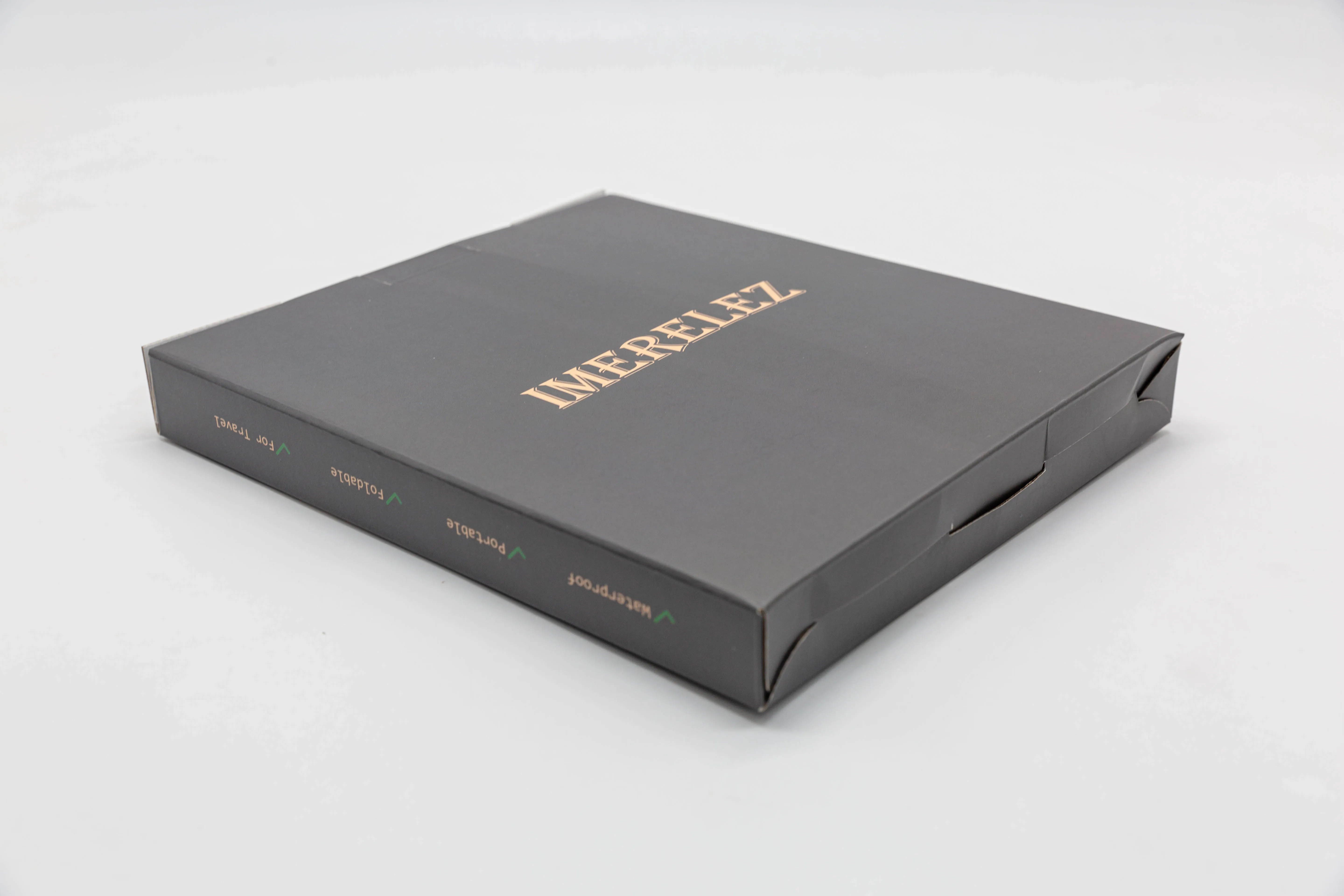 Factory Custom Packaging Boxes Black Pizza Box Corrugated Gift Box WF/AF