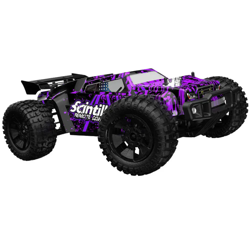 2023 New 1/10 waterproof brushless motor monster truck independent damping rc high speed car 100 km/h