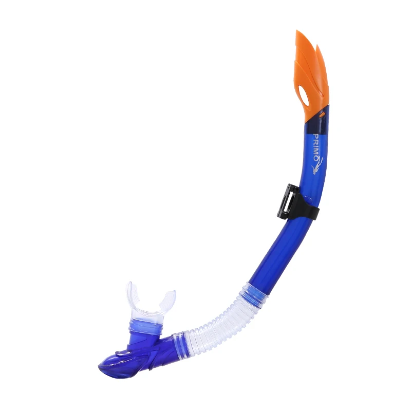 Safety Swimming and Diving Silicone Snorkel Semi-dry PVC tube Silicone Hose and MouthPiece Snorkel for Adults