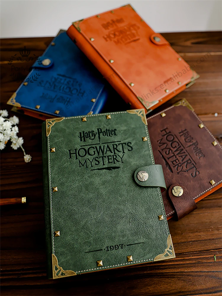 Записная книжка Harryed Potters Hogwarts винтажный крафт-блокнот Slytherin Ravenclaw Hufflepuff Document Book