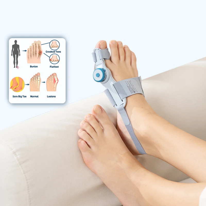 Toe Separators for Inventions Ladies Sebs Men Sandals Gel Protector De Juanete Ring Magnetic Demi Toe Separators