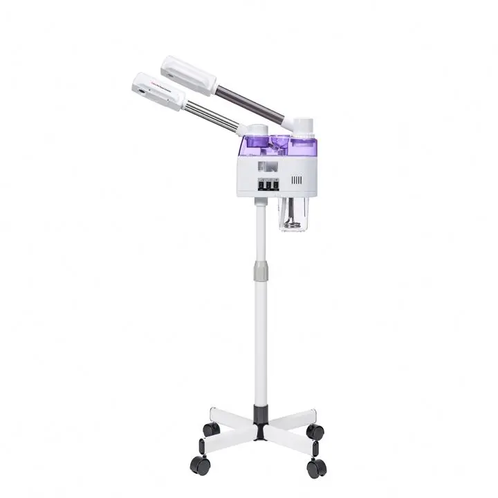 Electric Ozone Ionic Nano Spray Energy Saving Double Head Spray Type Beauty Salon Facial Steamer Professional