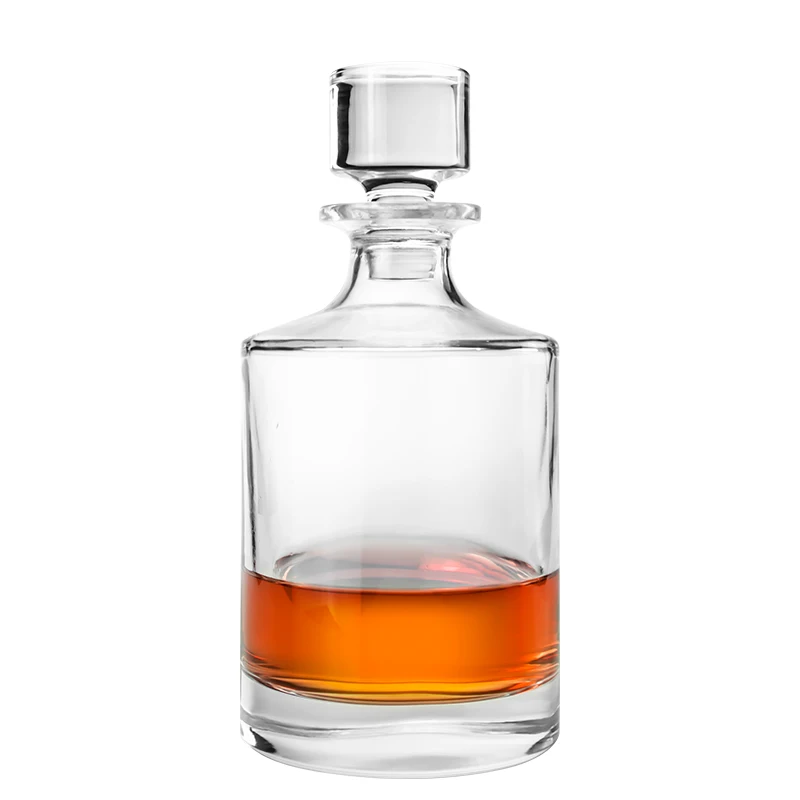 Hot Wholesale Morden Custom Logo 850ml Crystal Wine and Whiskey Decanters