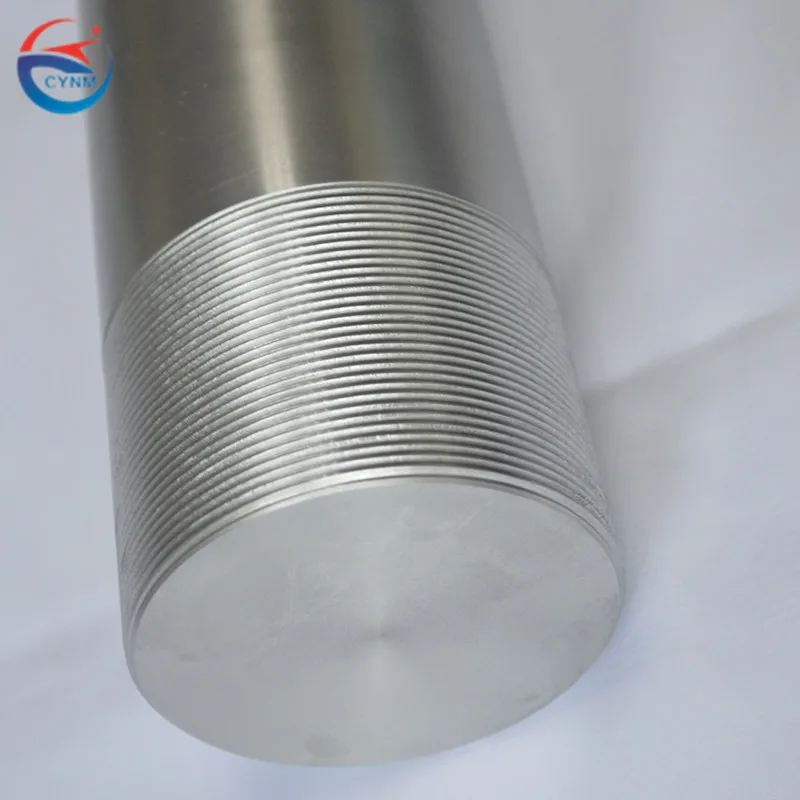 refractory metal custom made heat resistant parts molybdenum glass melting electrodes