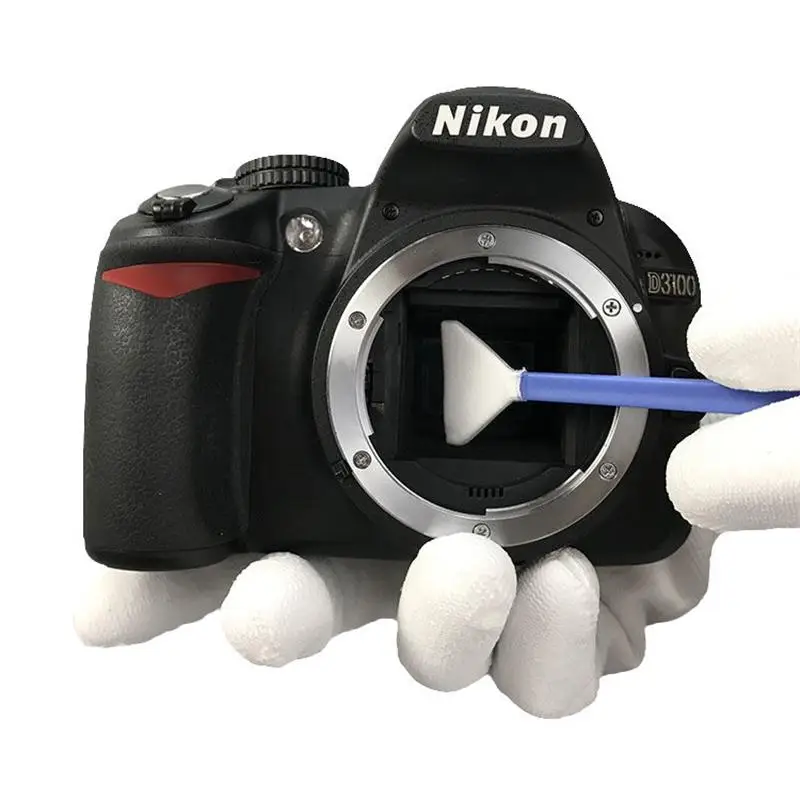 Factory Customizable Size Absorbent Microfiber Sensor Head Cleaning Swabs