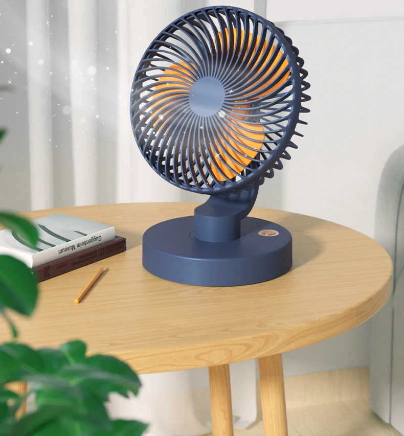 USB аккумуляторная батарея охлаждающего воздушного потока 3 скорости ветра настольный мини портативный вентилятор