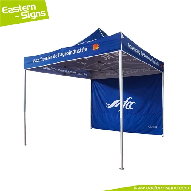 Easily set up aluminum heavy duty foldable outdoor gazebo tents canopy for advertising