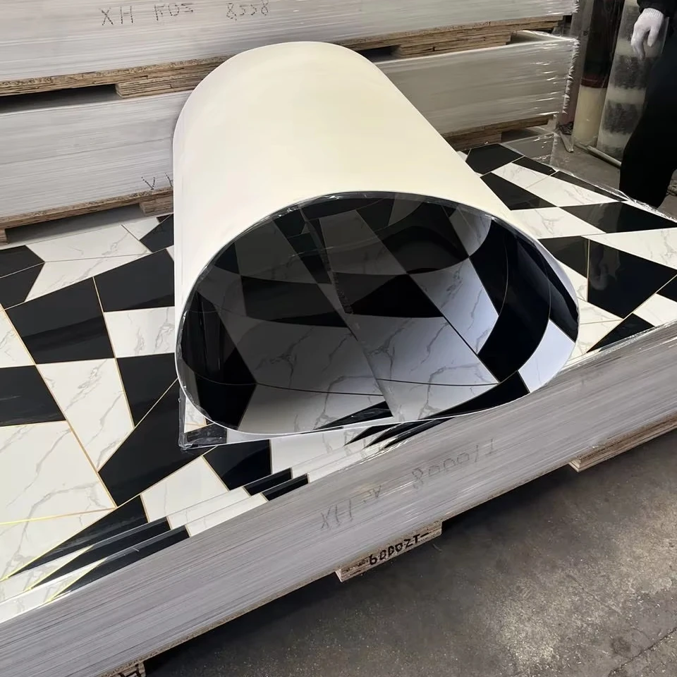 4 8 waterproof uv kitchen pvc marble sheet for wall decoration