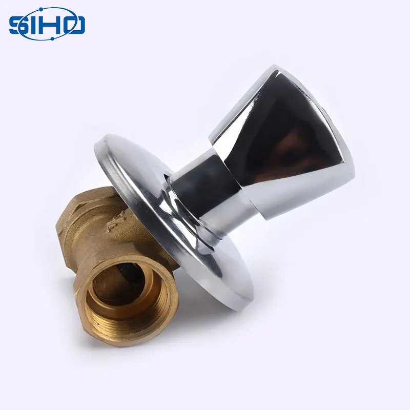 
Stop Shut Off Valve/built-in Stop Valve Best Selling Brass with Female Thread Standard Built-in Valve Water Normal Temperature 