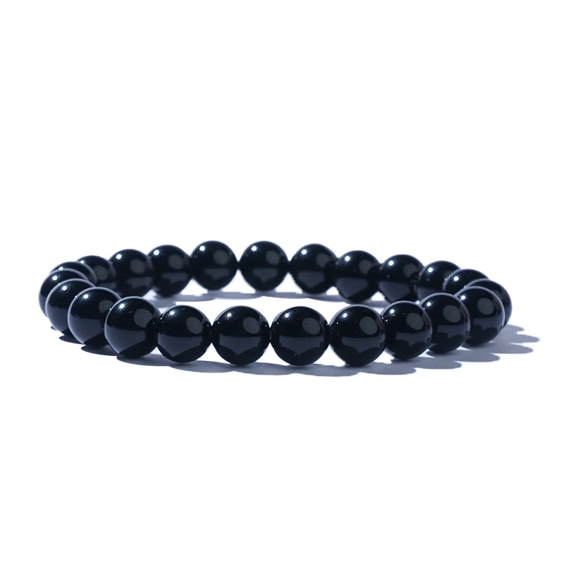 8mm natural Gemstones healing crystal bracelet reiki energy medi Energy Power luck Crystal beads Bracelet