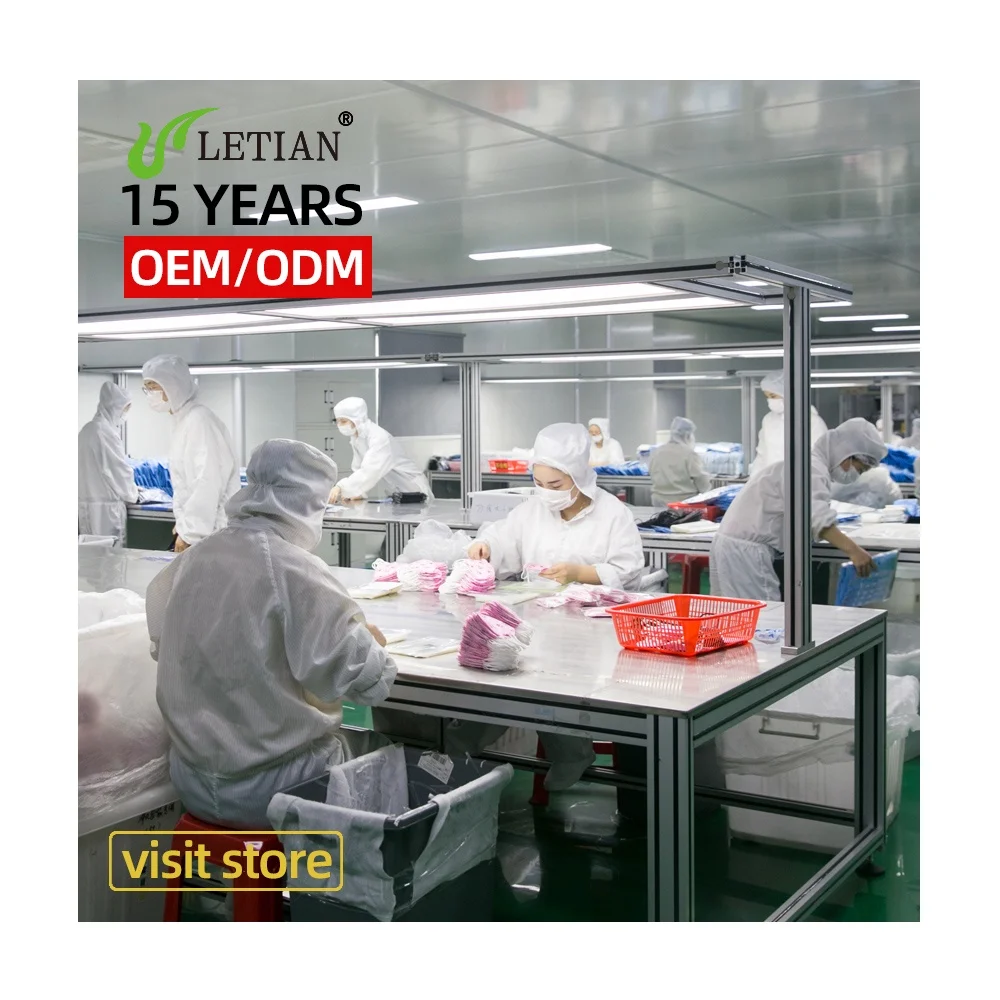 Letian Type Iir Iso13485  Medical Mask Mascarillas Kids Mask Disposable Medical 3 Layer Surgical Mask