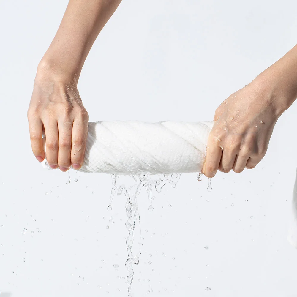 High Quality Wholesale Soft Bath Towel Healthy Hygienic Highly Absorbent Portable Disposable Pure Cotton Bath Towel