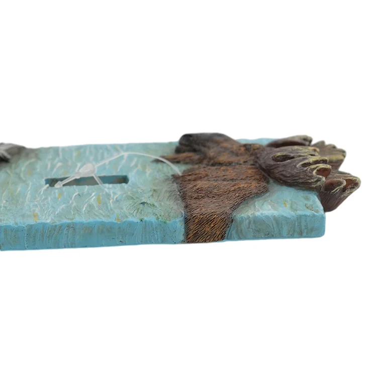 Resin Material Wall Switch Plate Light Outlet Cover Board Switch Panel