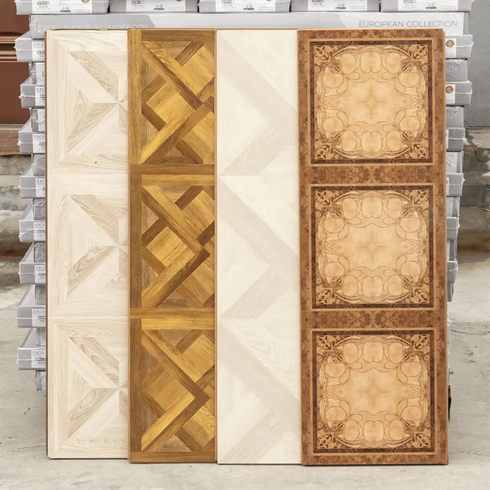 German natural oak wooden floor 8mm 12mm laminated parquet flooring