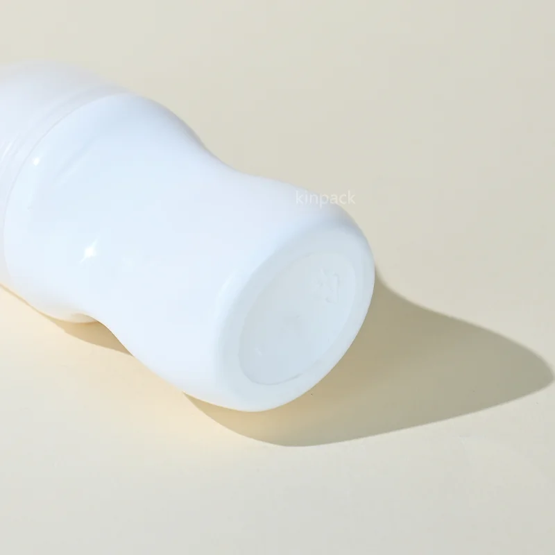 50ml Cylindrical Antiperspirant Ball Bearing Deodorant Roll On Bottle Deodorant Plastic Ball Roller Bottle