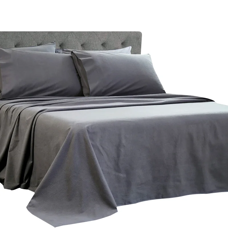 Wholesale Organic Cotton Sheet Duvet Cover Set For Hotel Bedding Set