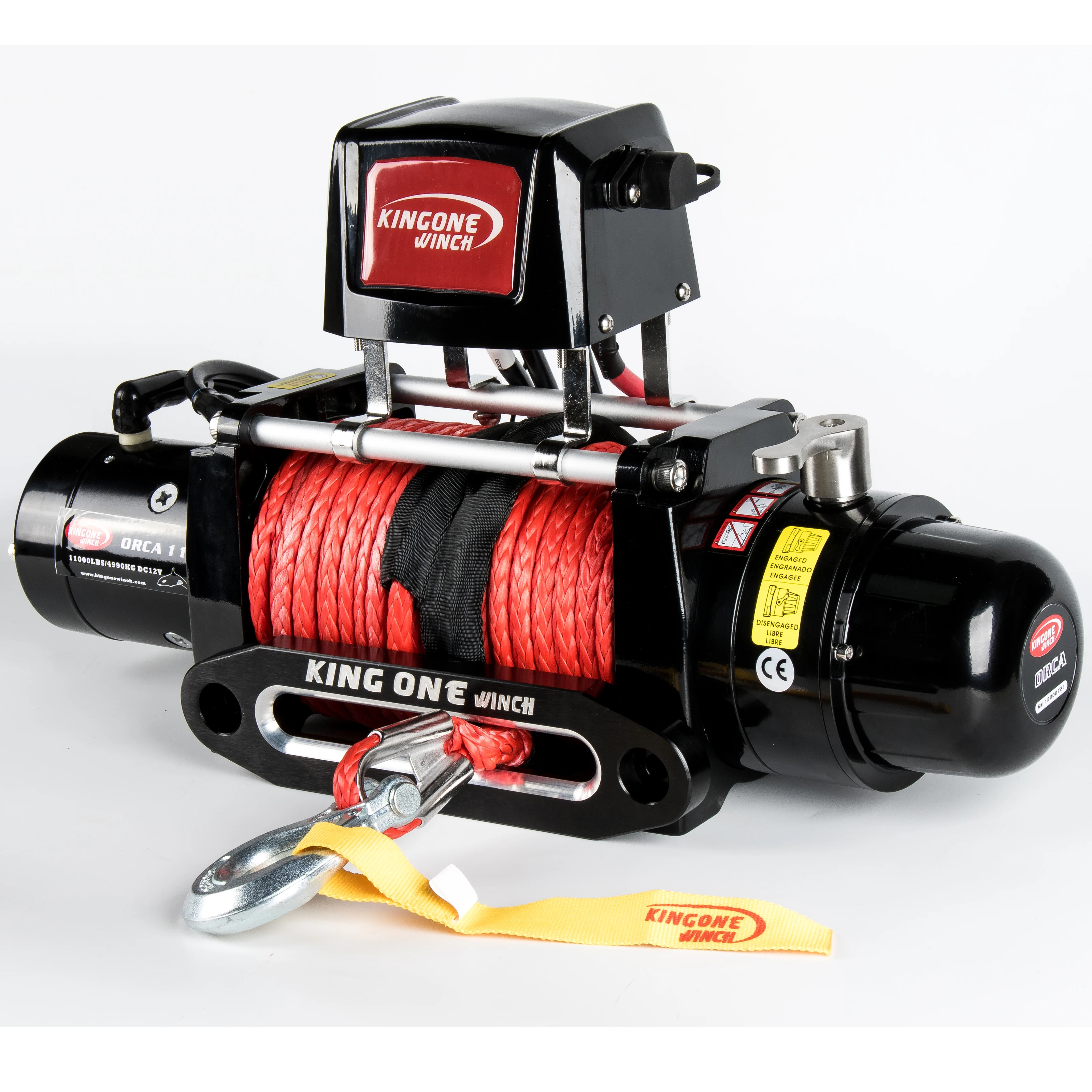 KINGONE premium ORCA-13.0SR 13000LBS 4x4 electric winch for jeep,SUV,truck