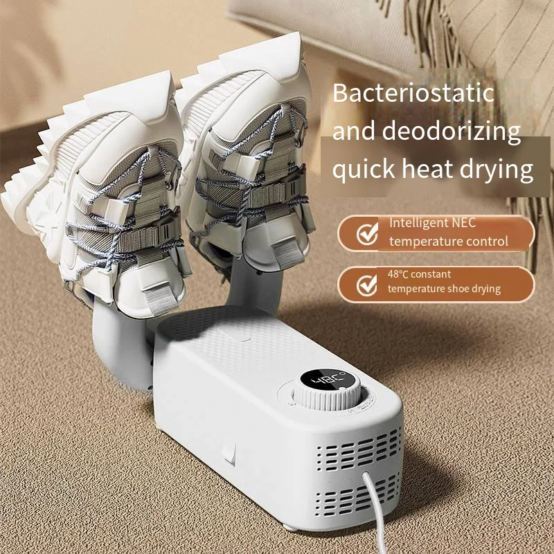 2024 New Portable Industrial PTC Heated Shoes Dryer and Deodorizer Smart Stretchable Shoe Warmer 220V Dry Function