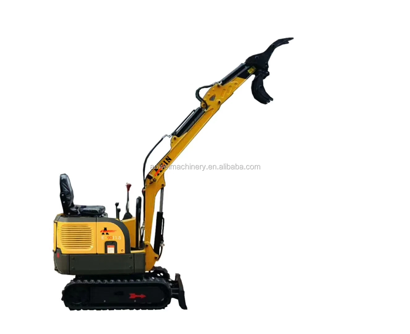 Small cheap EPA engine 0.8ton mini excavators 08 ton for farm garden home strong bucket cylinder