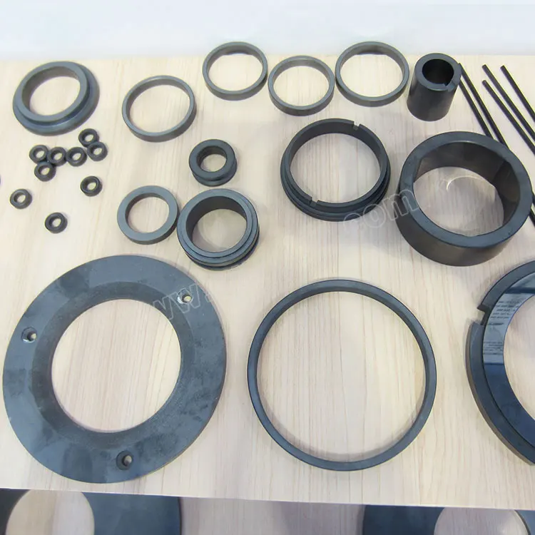 Pressureless sintering ceramic mechanical oil small ssic silicon carbide seal ring