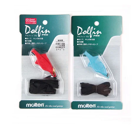 Shaped Funny Safety Plastic Toy Whistle Training Whistle with Lanyard