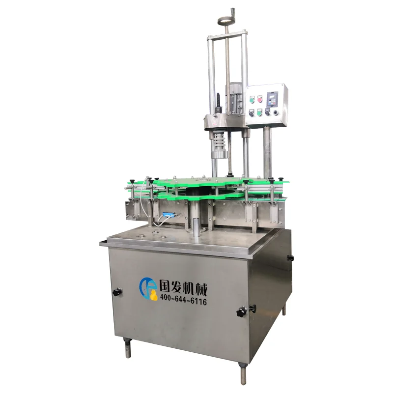 Customized automatic wine bottle aluminum foil plastic cap sealing machine