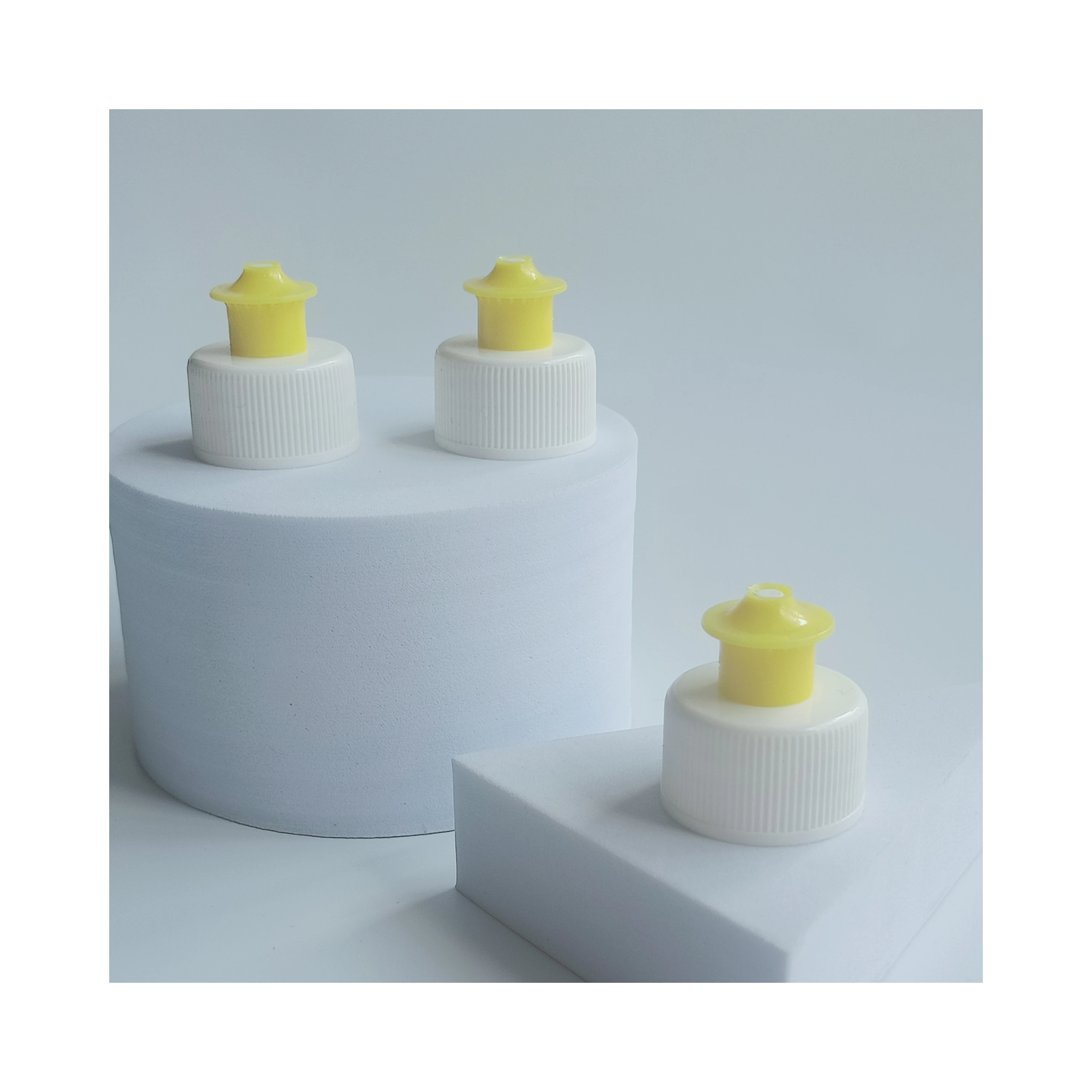 28/410 Colorful Sport Lid Cap Sport Cover Push Pull Cap PP Plastic For Plastic Bottle Screw Cap Sealing Type
