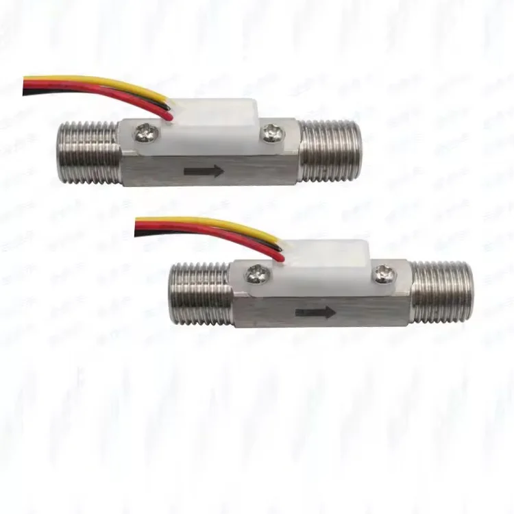 Pulse Output Hall flow rate meter hall flow sensor for water purified machine
