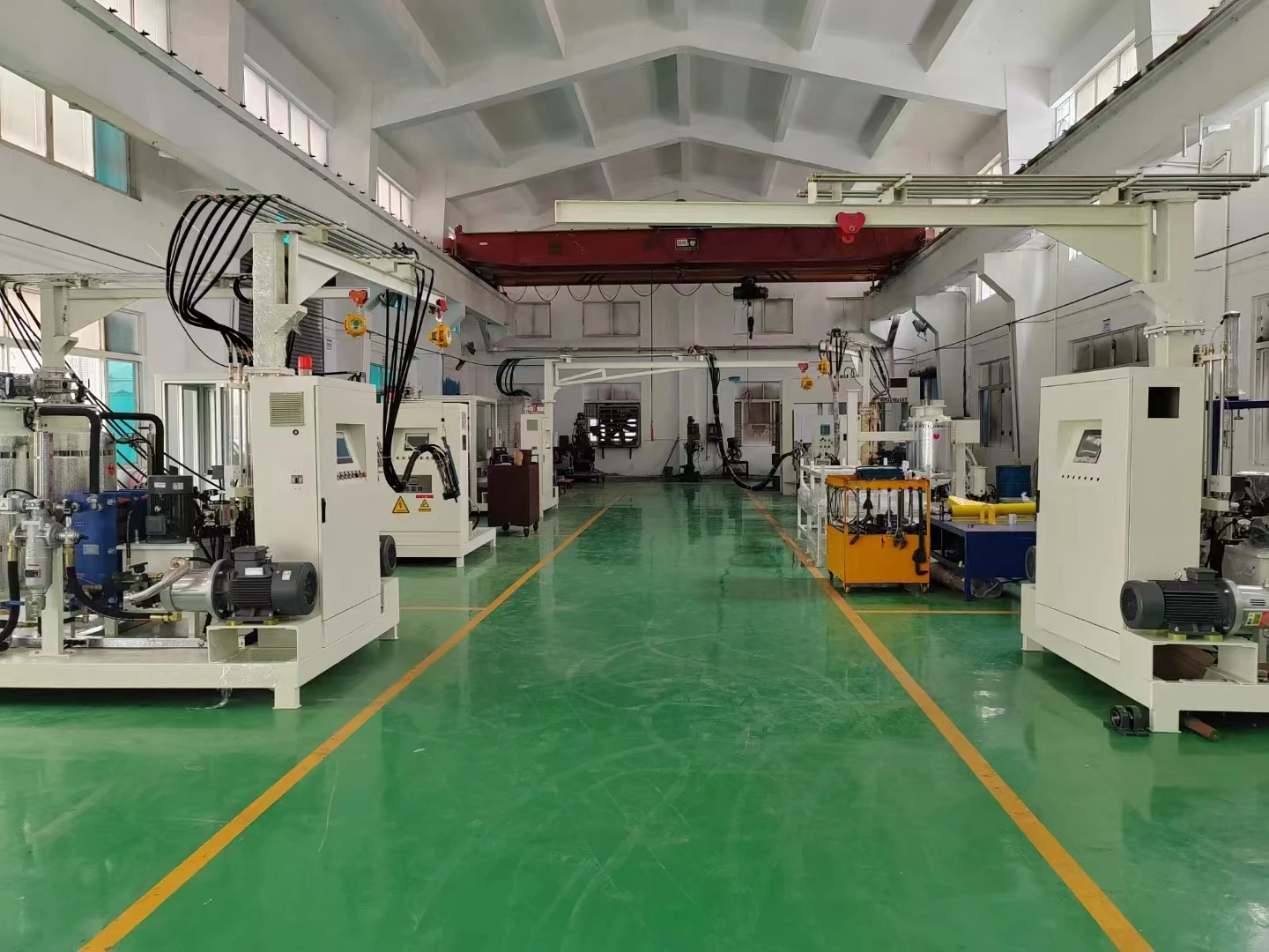 Manufacture PU Stone Wall Panel Foam Automatic PU Continuous Foam Machine Production Line Polyurethane Foam Making Machine