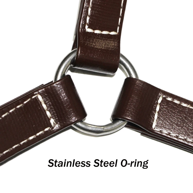 Arabian Design Your Own Waterproof PVC Leather Grain Padded Miniature Horse Show Halter Manufacturer