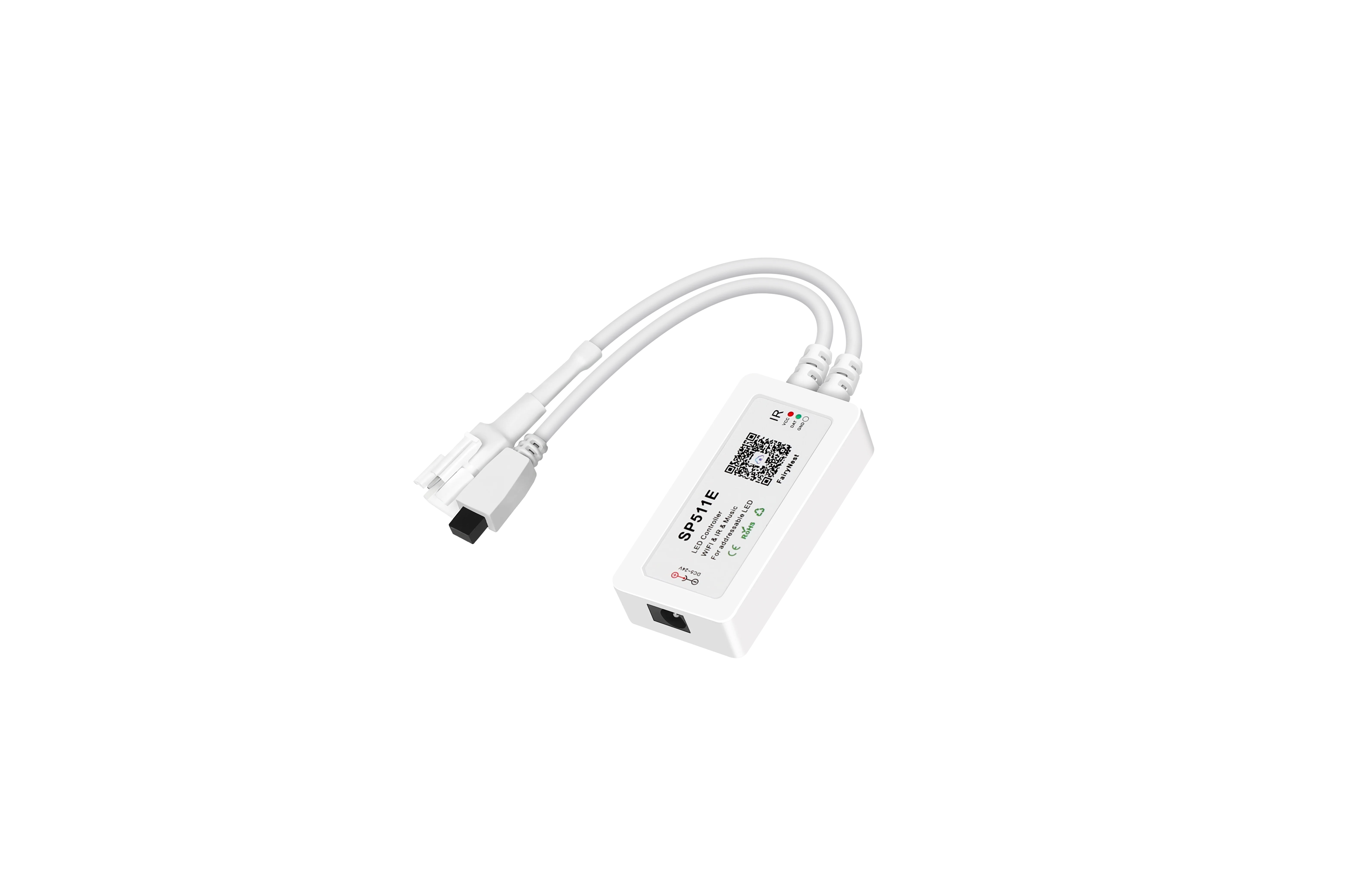 Voice control IR remote control WiFi addressable LED light strip controller