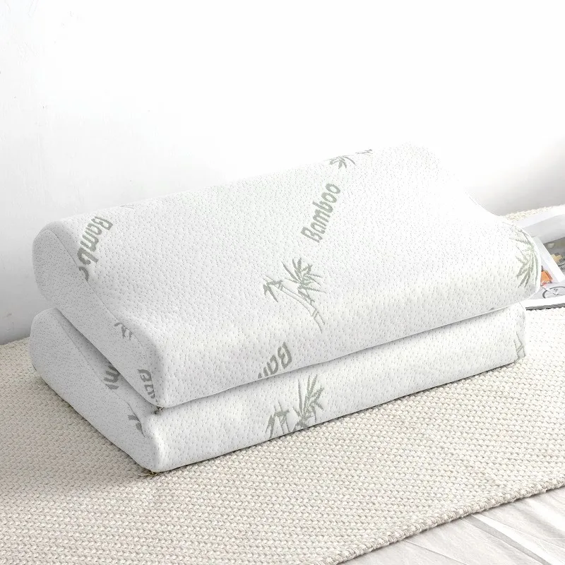 Оптовая продажа подушка из пены с эффектом памяти для сна удобная бамбуковым покрытием приятная кожи YSDK0027