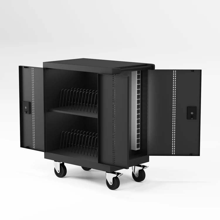 Educational Equipment 32 Port Laptop Computer Ipad Charging Cart School