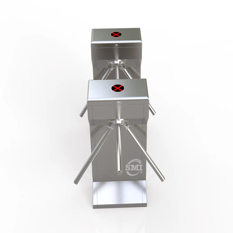 acces control system access barrier automatic electric security tripod barrier with fingerprint and rfid STDZ01