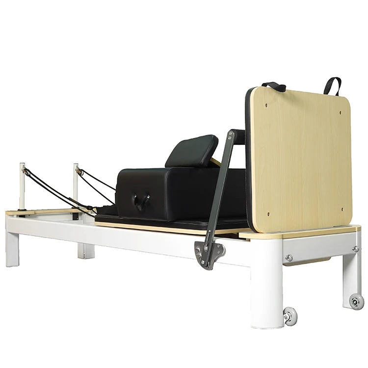 Pilates Core Bed in Yoga Studio Aluminum Alloy Fitness Bed for Personal Education