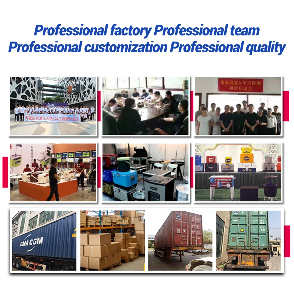 20L Amazon Ice Cube Portable Corona Beer Bottle Retro Vintage Beer Cooler Box With Bottle Opener