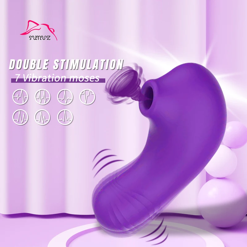 Sunfoo OEM Sucker Clitoris Adult Sex Toys Sucking for Women Vibrators in Sex Products Women Clitoral Sucking Vibrator