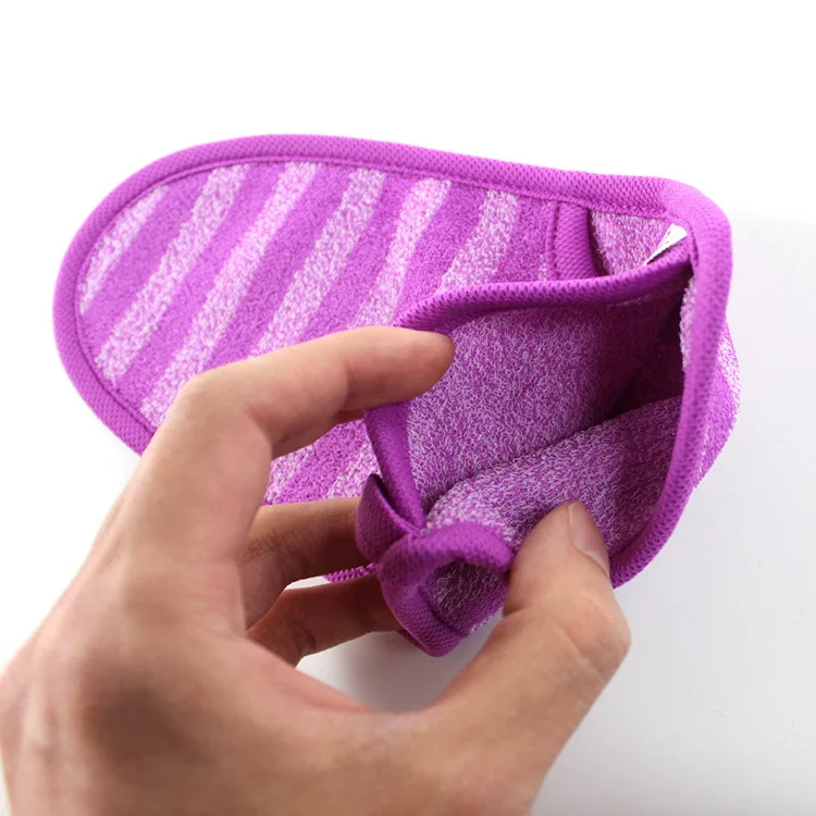 1pcs Korean Exfoliating Towel Sponge Body Scrub Shower Towel Cleaning Scrub Mitt Rub Dead Skin Removal