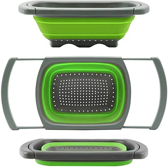 Кухонный Дуршлаг с выдвижной ручкой хит продаж