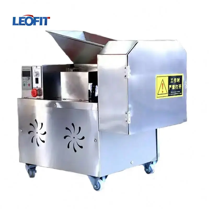 Stainless Steel Dough Divider Rounder Pizza Bread Cutter Ball Mashed Potato/Cassava Flour/Rice Ball Fillings Dividing Machine
