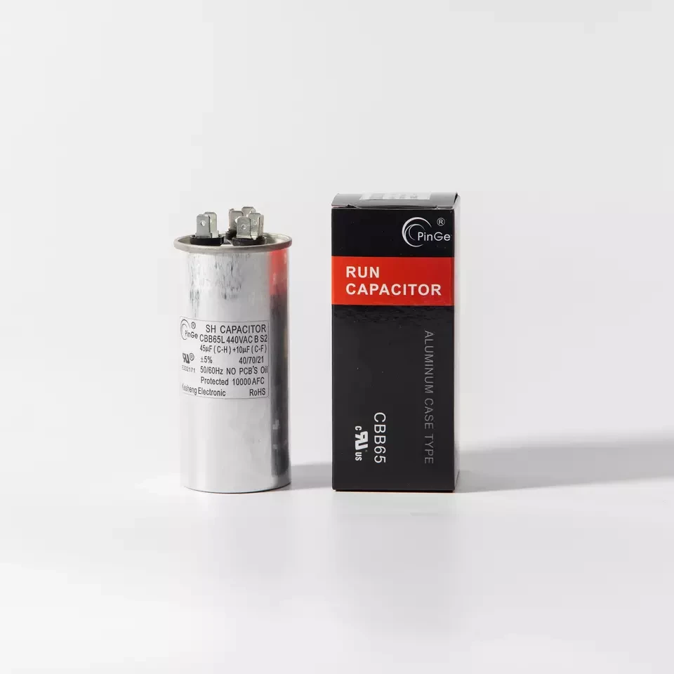 Высококачественный cbb65 450v20uf Силовой электронный конденсатор