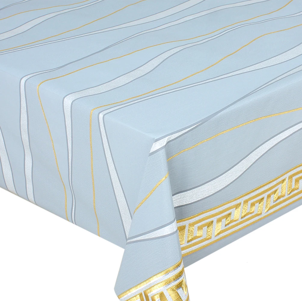 Luxury Party Tablecloth Waterproof PVC Fabric Yiwu Factory Tablecloths