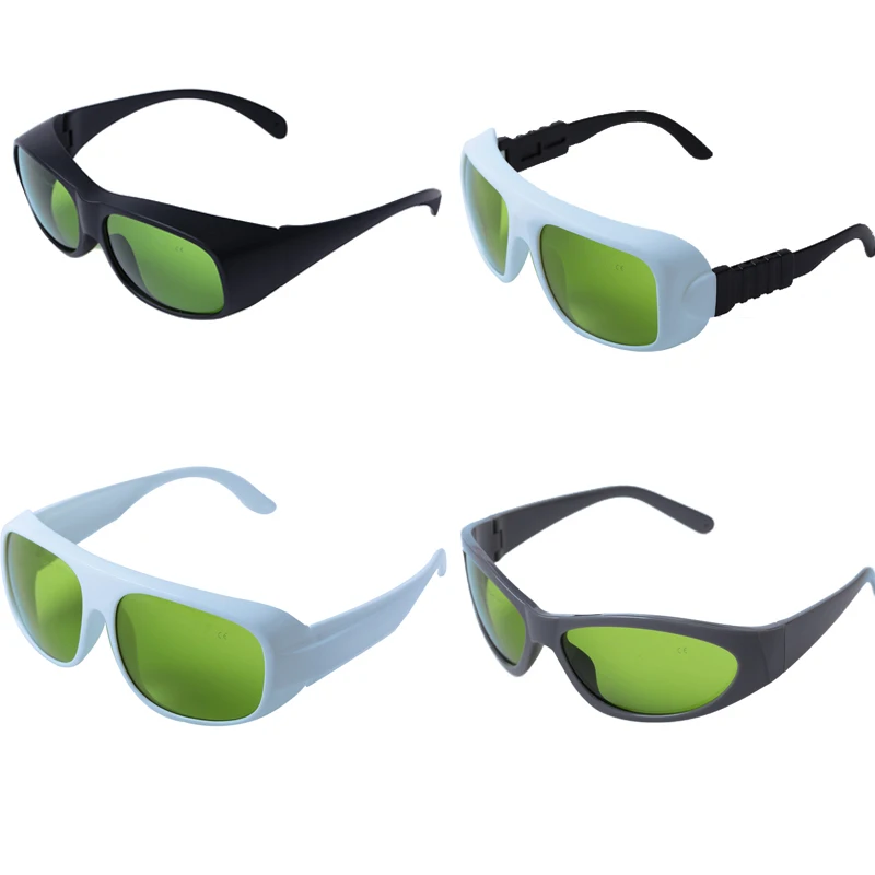 Massive Discount  YHP-2  Laser Protective Glasses Laser Safety Goggles 800 - 900nm OD>6 900 - 1100nm OD>7 Transmittance 41%
