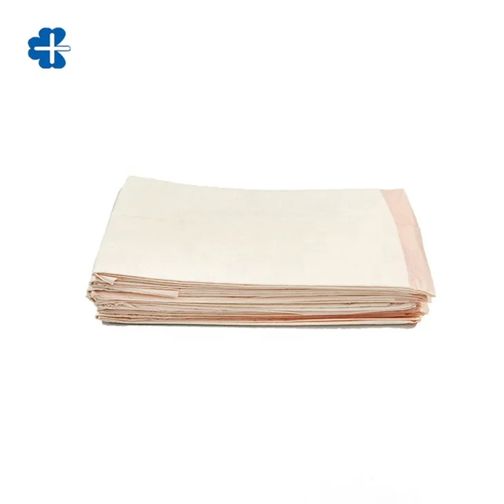 80*150cm  Chinese Manufacturer Hospital Nursing Disposable Incontinence Winged Medical Underpad