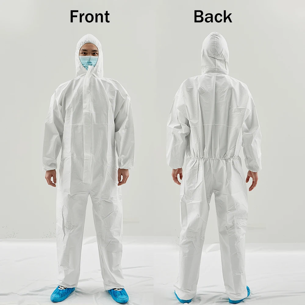 Cheap Price Waterproof Anti-static Disposable Hazmat Body Suits Disposable Coveralls for Spraying