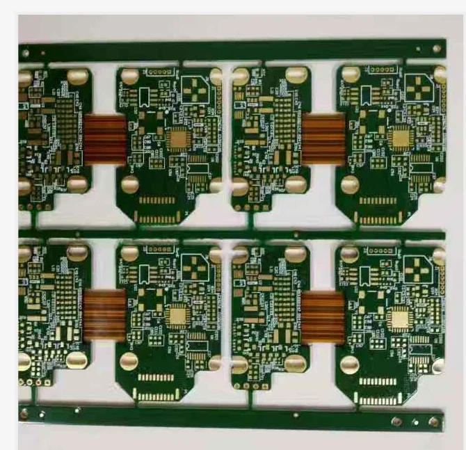 flexible pcb 8 Layer fpc Flexible-Rigid PCB  manufacture Flex PCB Cable (FPC)  Rigid-Flexible  pcba assembly